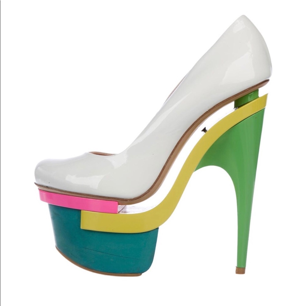 Versace Patent Leather Pumps